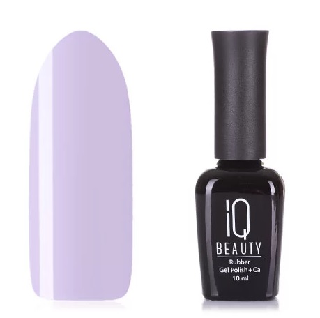 IQ BEAUTY Каучуковый гель-лак с кальцием №100 10 мл. (Lavender Gin) 