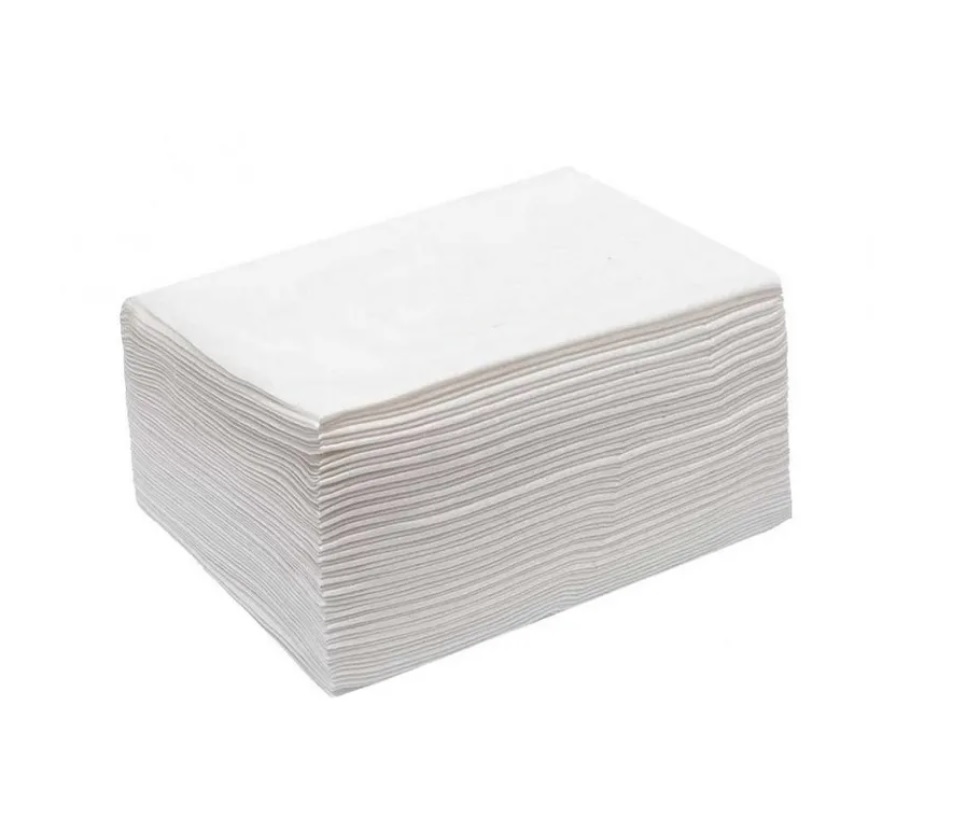 Полотенца спанлейс Выбор, 40г/м2 Белый 35*70, 50 шт/уп