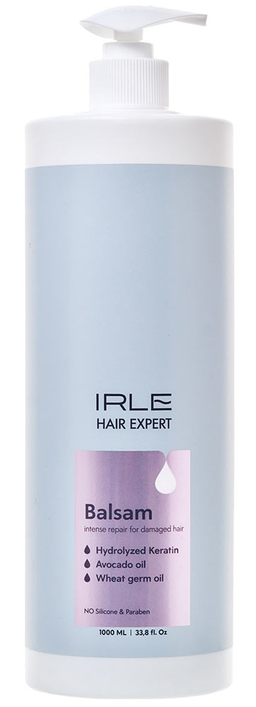 IRLE Бальзам интенсивно восстанавливающий для повреждённых волос, 1000 мл