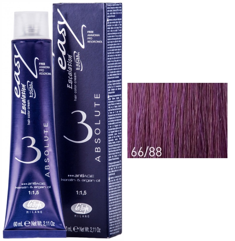 Lisap Absolute 66/88 интенсивный фиолетовый темный блондин 60 мл