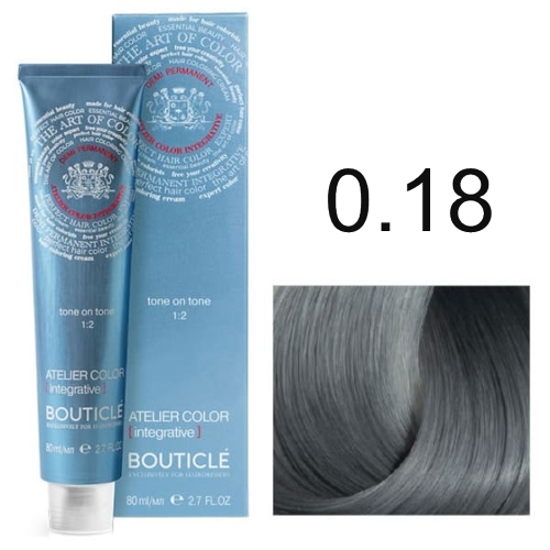 BOUTICLE  Atelier color 0.18 стальной пепельный