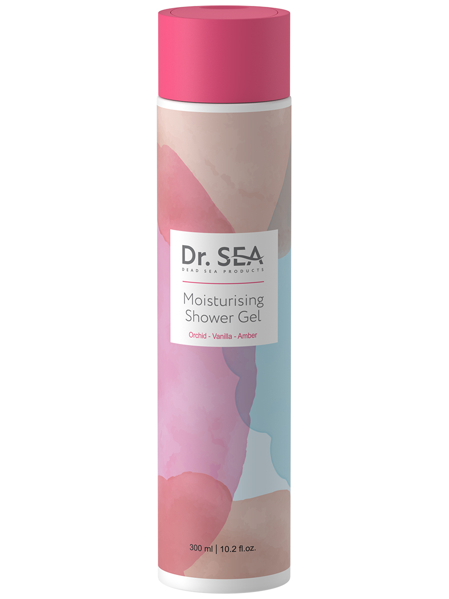 Dr. Sea Увлажняющий гель для душа Орхидея - Ваниль - Амбра 300 мл 