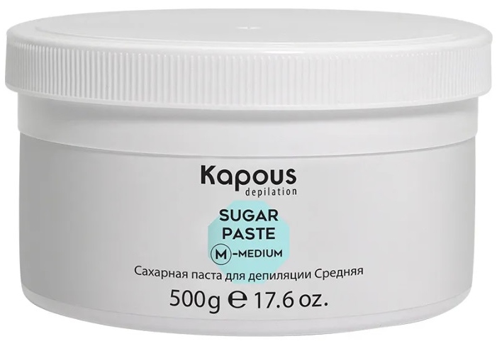 Kapous Depilation Сахарная паста для депиляции, средняя, 500 гр.