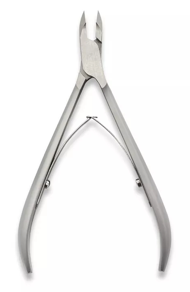 YOKO Маникюрные кусачки для кутикулы двойная пружина, 5 мм, 10,3 см, классическая пятка