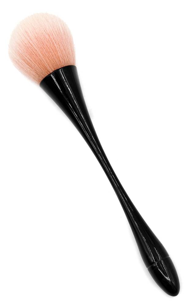 Кисть-сметка с длинной ручкой для чистки ногтей (ручка16 см., щетина 4,5 см.) 