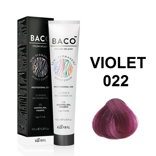 KAARAL COLORSPLASH VIOLET 22 Фиолетовый 100 мл.