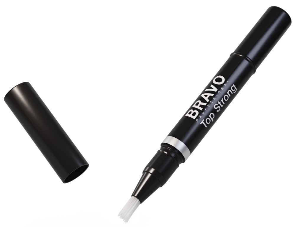 Bravo Верхнее покрытие STRONG в карандаше с кистью 2мл. 