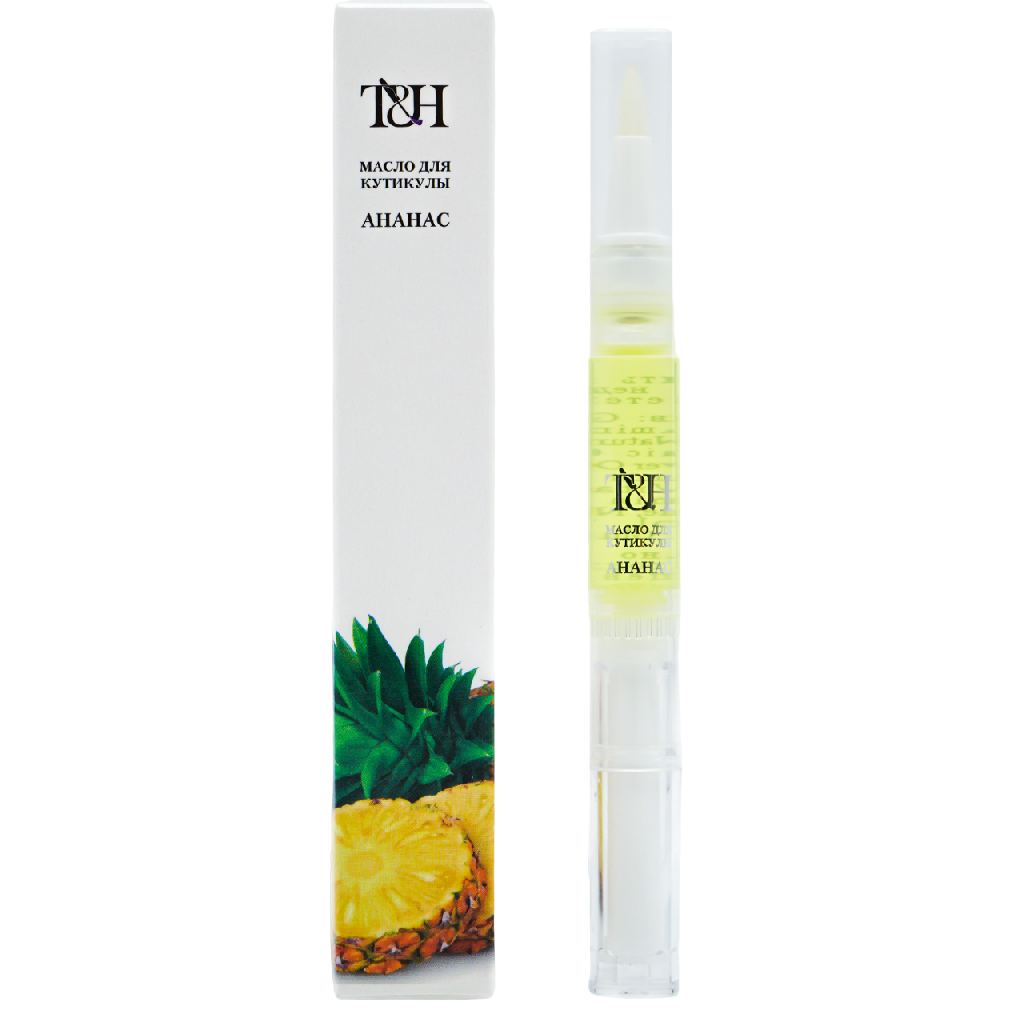Масло T&H для кутикулы "Ананас"