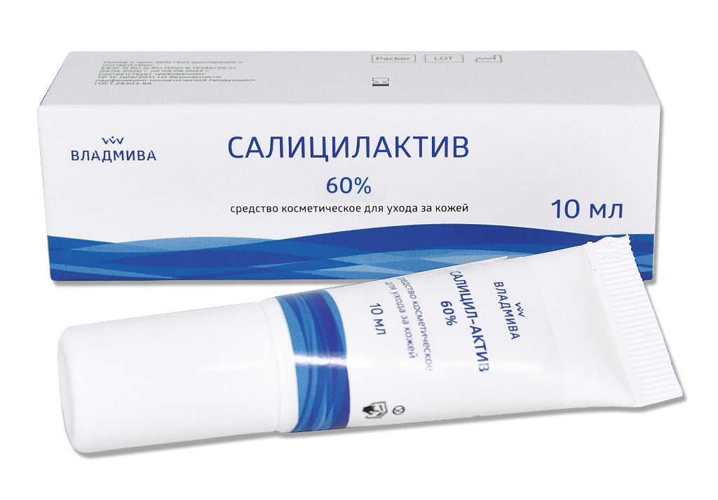 САЛИЦИЛ-АКТИВ Крем 60 % 10г