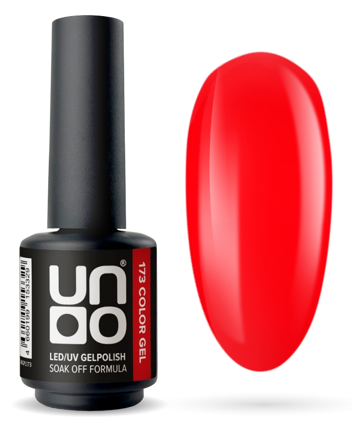 Гель-лак "Uno" - 173 Скрытые чувства - Hidden Feelings, неоновый, 8 г.