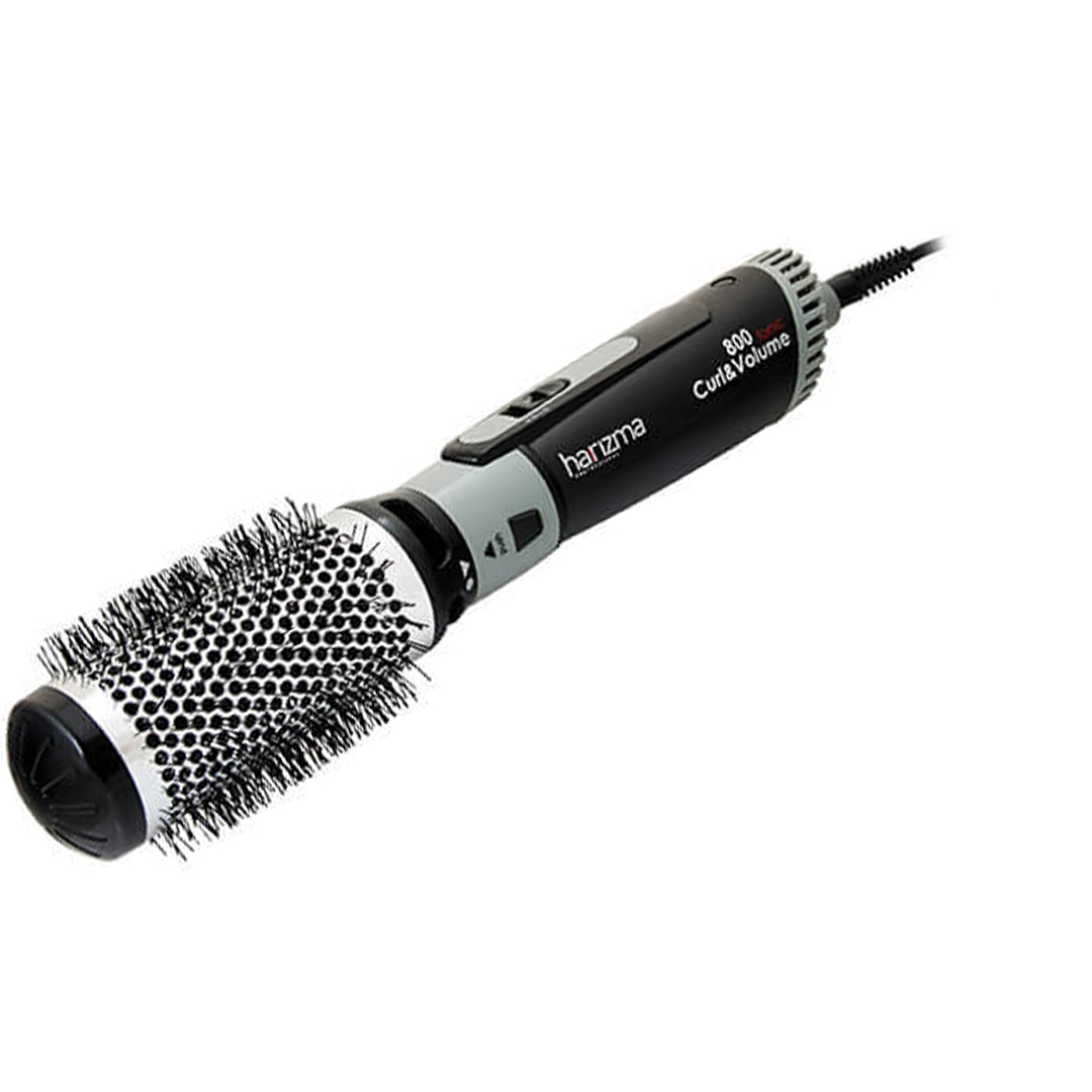 Harizma Фен-плойка Curl and Volume 800 Ionic 2 насадки–брашинг 54 мм и 34 мм 
