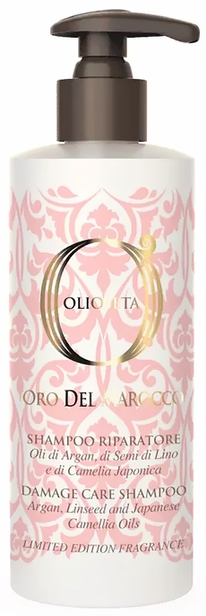 BAREX OLIOSETA Золото Марокко/ Шампунь для поврежденных волос 250мл