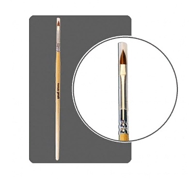 Formula Profi Кисть колонок для дизайна "Лепесток" №3 (7мм)