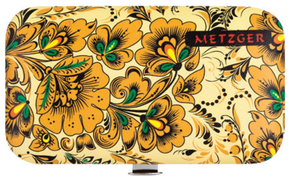 METZGER Маникюрный набор (6 предметов) Хохлома