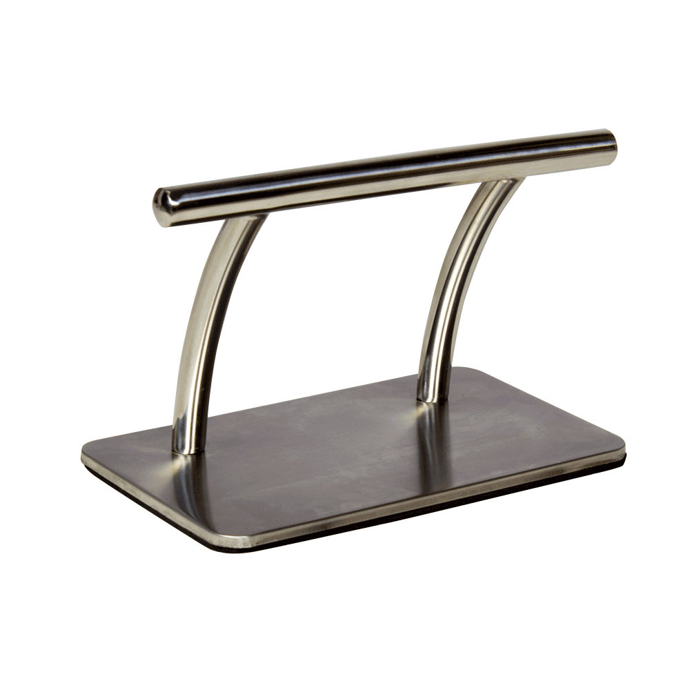 Подставка под ноги с площадкой (хром) 03