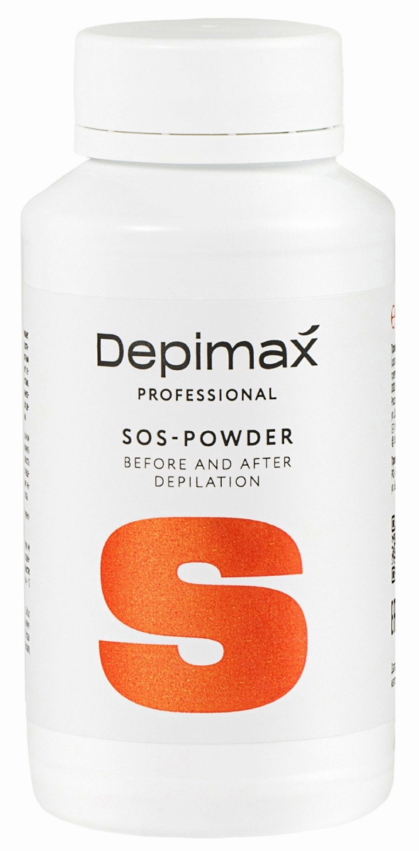DEPIMAX SOS-пудра до и после депиляции, 200 мл