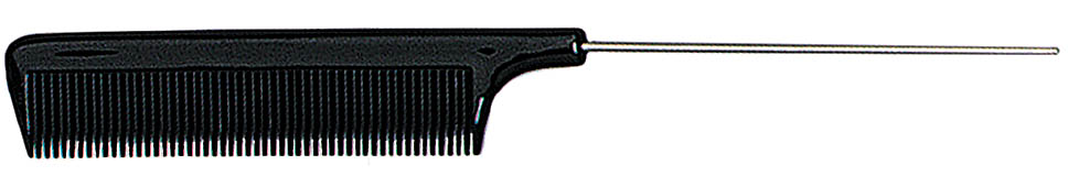 Titania Расческа Хвост Метал. 210 Мм Черная