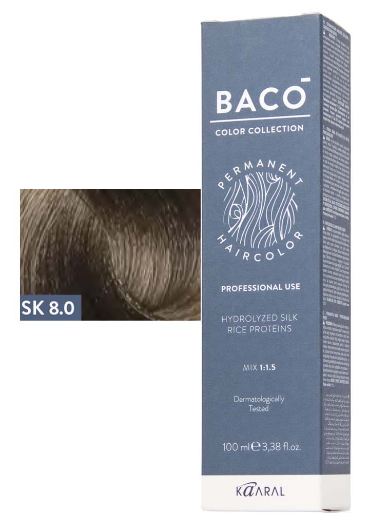 KAARAL Baco color 8.0SK светлый блондин 100 мл