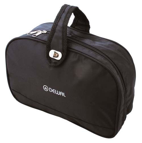 Сумка-нессесер д/инструмента Dewal, полимерный материал, черная, 32*21*9см