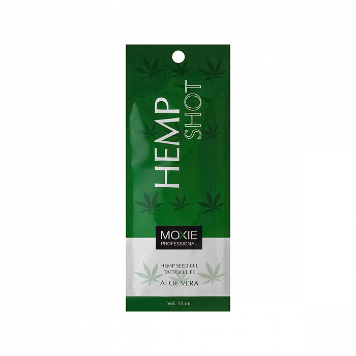 MOXIE HEMP SHOT Лосьон активатор загара с маслом конопли 15 мл