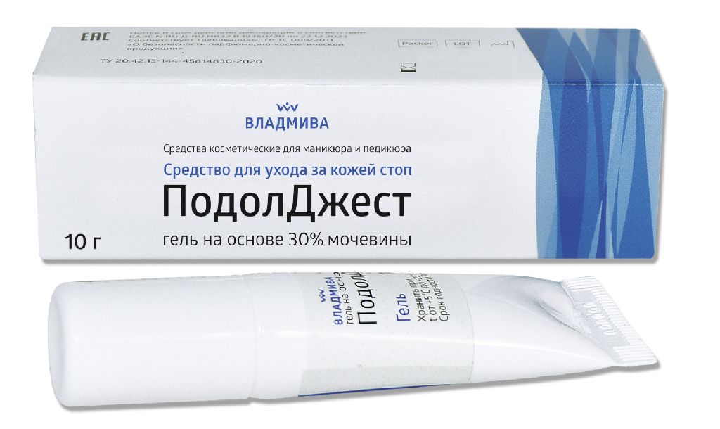 ПодолДжест Гель на основе мочевины 30 % 10 г