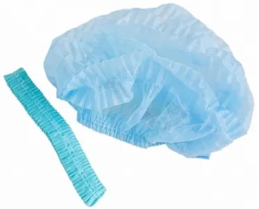 Шапочка клип голубая (50 шт/уп) - 1шт. 