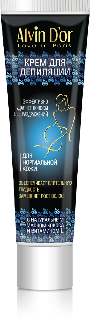 Alvin D'or Крем для депиляции для нормальной кожи, 150 мл 