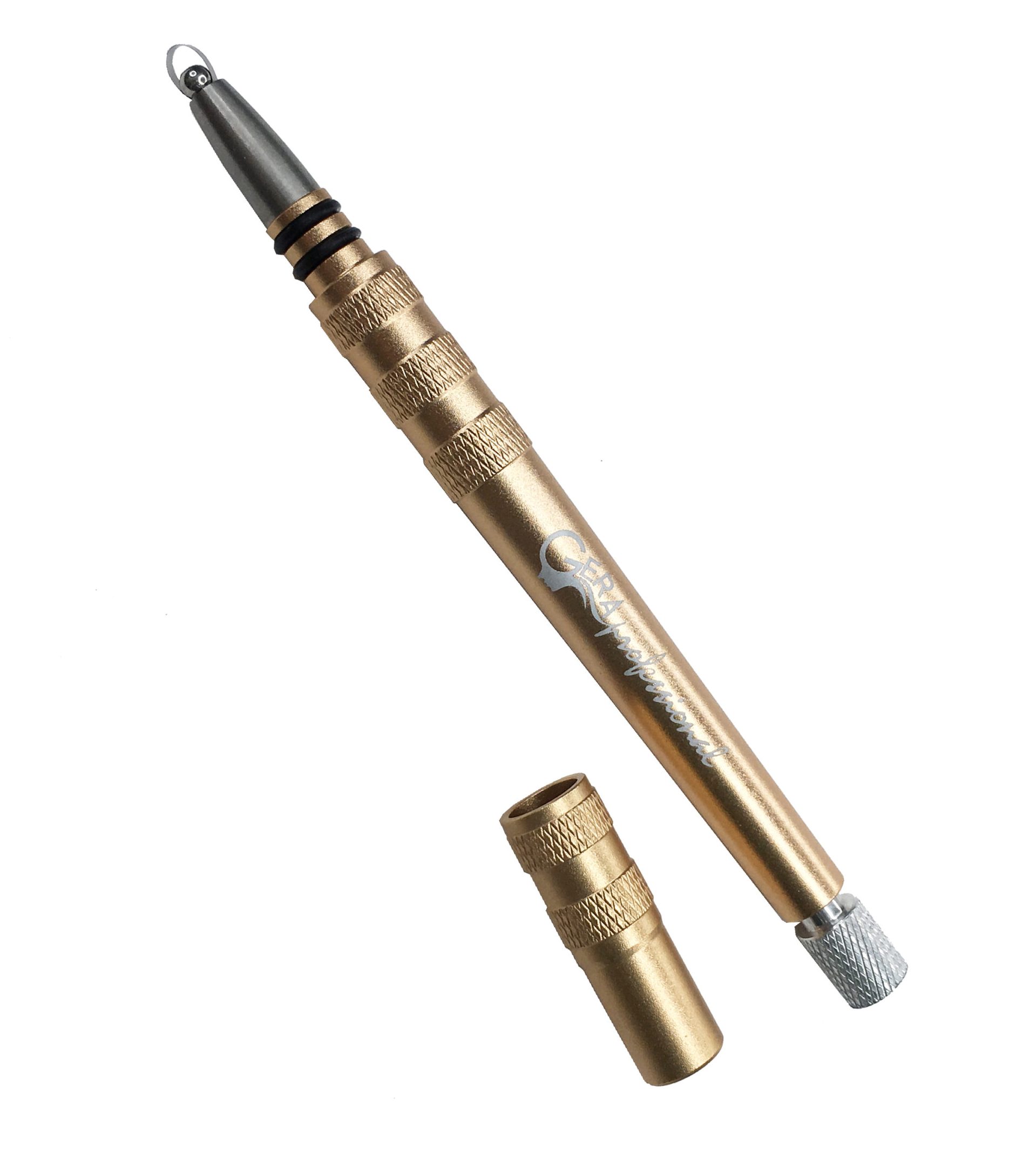 Gera Professional Бритва-ручка с выдвигающимся стержнем, цвет золотой (10 лезвий)