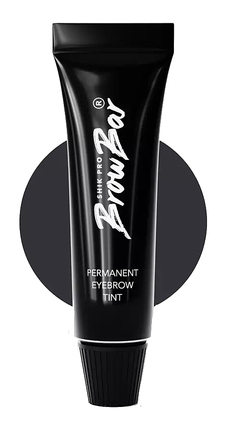 SHIK Краска для бровей и ресниц Permanent eyebrow tint BrowBar Иссиня-черный, 15 мл