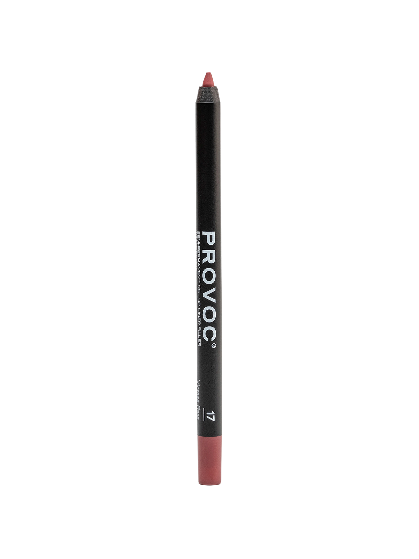 Provoc Гелевая подводка в карандаше для губ Gel Lip Liner 17 Vintage Rose коричнево-малиновый