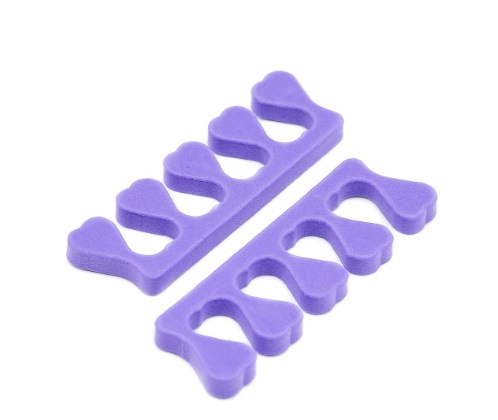 Разделитель пальцев ног цветной (10 пар в упаковке)