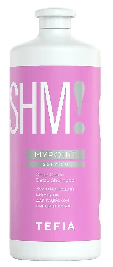 TEFIA MYPOINT Хелатирующий шампунь для глубокой очистки волос 1000мл