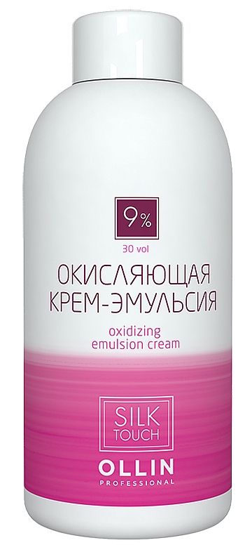 OLLIN silk touch    9% 30vol. Окисляющая крем-эмульсия 90мл
