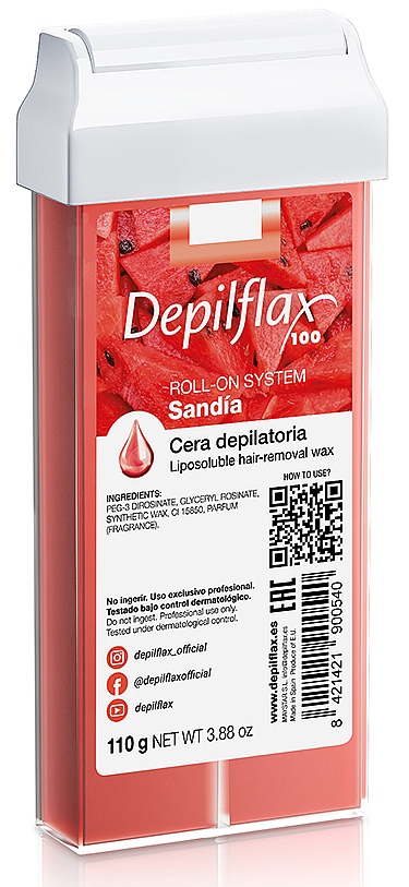 Depilflax Воск в картридже Арбуз, 110 мл.