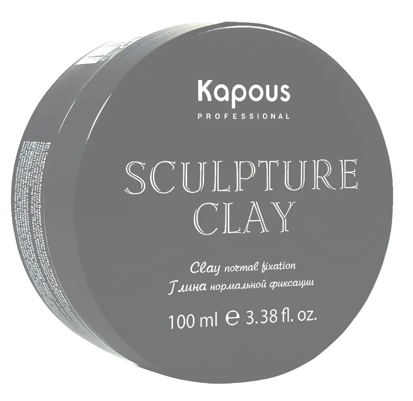 KAPOUS Styling Глина для укладки волос нормальной фиксации Sculpture Clay, 100 мл.
