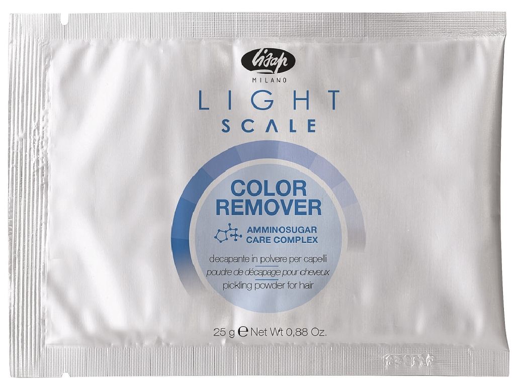 Lisap Light Scale Color Remover 25гр. Порошок для декапирования волос