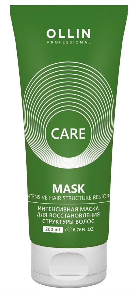 OLLIN CARE Интенсивная маска для восстановления структуры волос 200мл