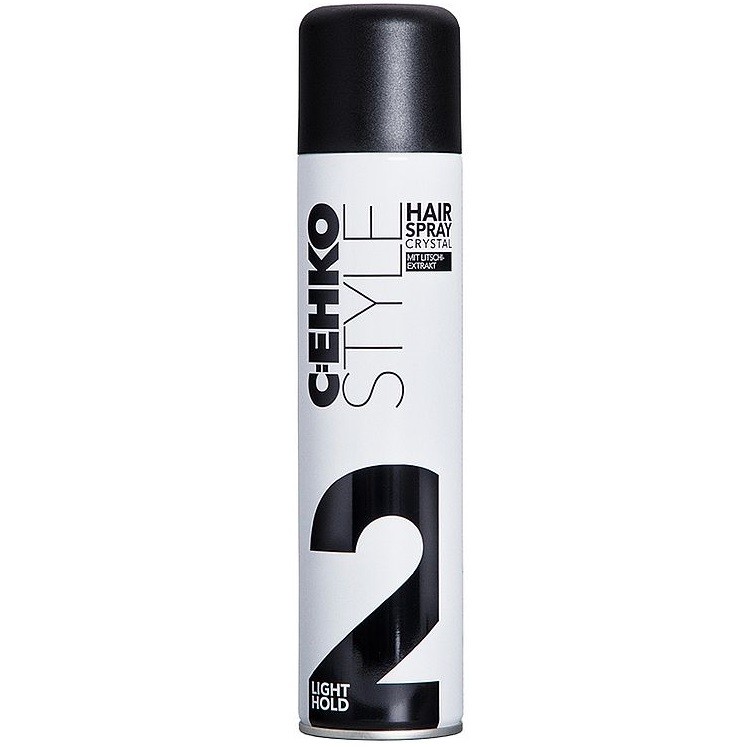 C:EHKO Лак для волос Кристалл эластичная фиксация (Style hairspray crystal), 400 мл