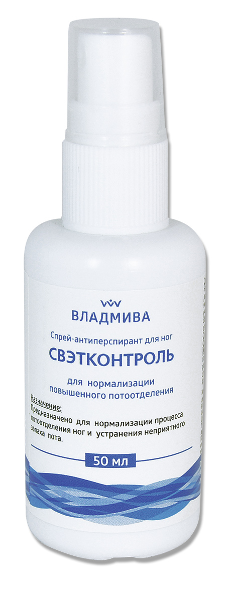 СВЭТКОНТРОЛЬ Спрей-антиперспирант 50 мл