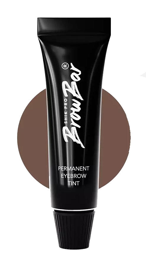 SHIK Краска для бровей и ресниц Permanent eyebrow tint BrowBar Теплый коричневый, 15 мл