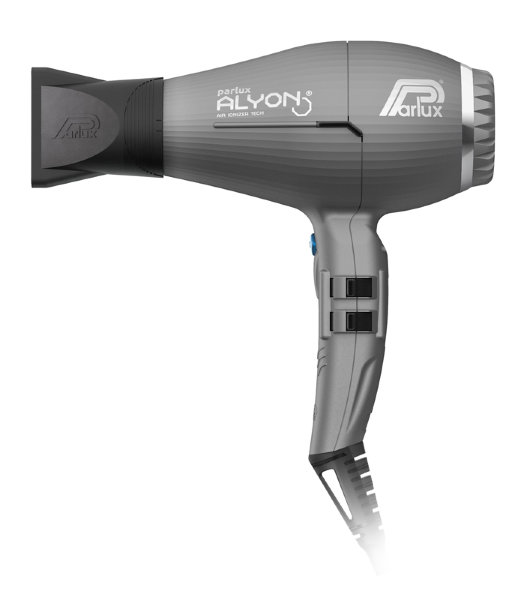 Фен Parlux Alyon Ionic, 2250W матовый графит, 2 насадки, ионизация
