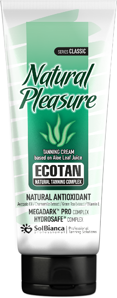 SolBianca Крем "Natural Pleasure" с маслом авокадо, экстр. зеленого чая, ромашки и витамином Е 125 мл