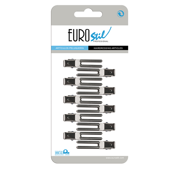 Euro Stil Зажим метал. малый 45 мм, 10 шт./уп., 1 шт.