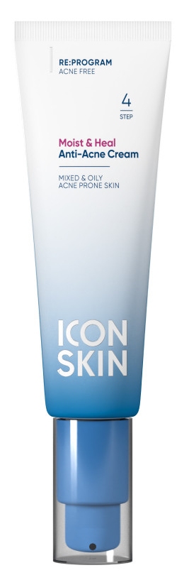 ICON SKIN RE:PROGRAM Увлажняющий крем для кожи, склонной к акне MOIST & HEAL 50 мл 