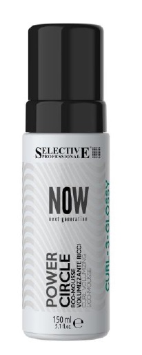 SELECTIVE NOW POWER CIRCLE - мусс для создания упругих локонов 150мл