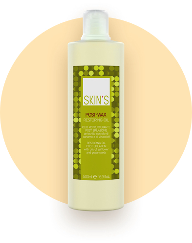 SKIN'S POST-WAX RESTORING OIL Масло восстанавливающее после депиляции, 500 мл