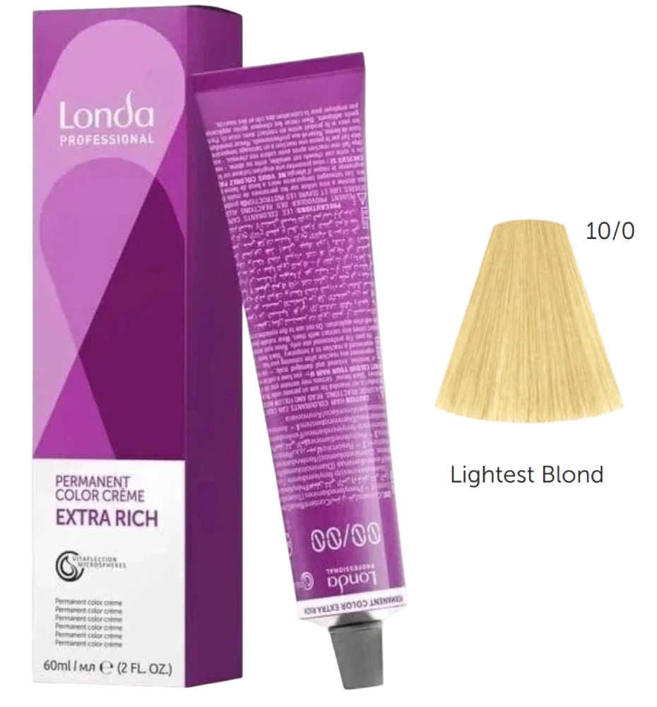 LONDACOLOR 10/0 яркий блонд