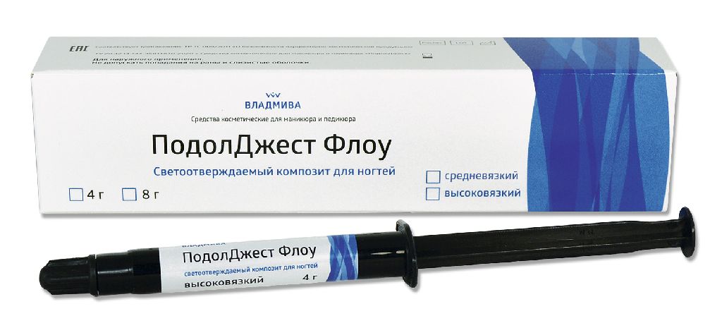 ПодолДжест ФЛОУ Паста средневязкая (текучий композитный материал светового отверждения) 4 г