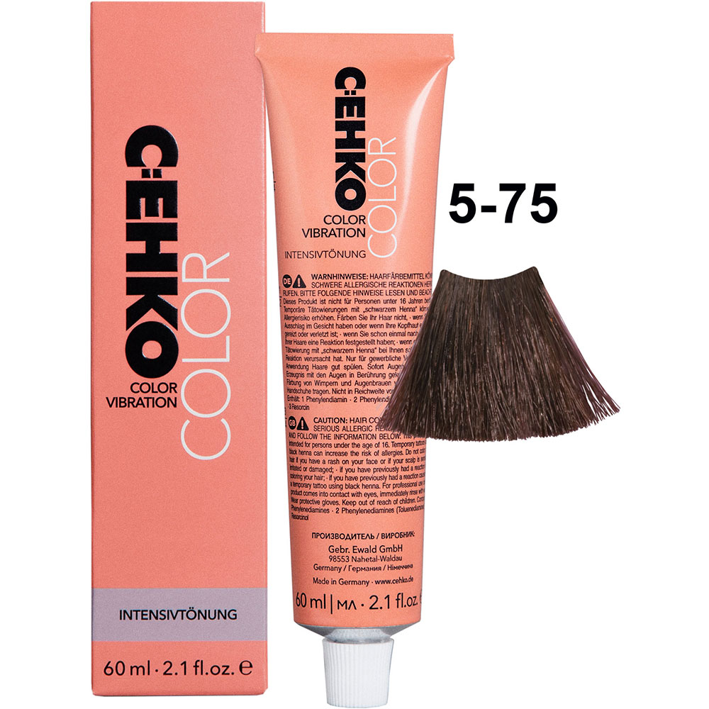 C:EHKO Color Vibration 5/75 Темно-ореховый/Nussbaum Dunkel 60 мл
